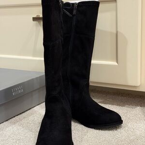 New in the Box Girl Stuart Weitzman Black Heeled Boots